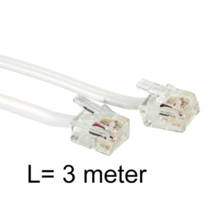 3 meter verbindingskabel